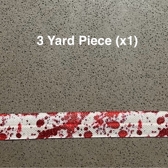 41 + Yards of Fold Over Elastic (FOE) for Crafts Hair Ties Projects - Picture 3 of 4